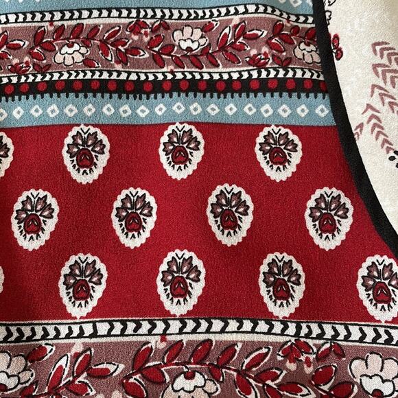 Sanctuary Floral Paisley Printed Boho Blouse - Size M - Picture 7 of 8